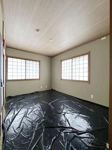 安佐北区真亀1丁目の和室|2階6帖の和室☆