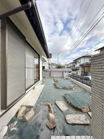 安佐北区真亀1丁目の庭