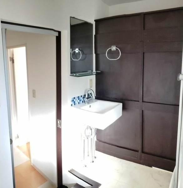 パークサイド神宮の洗面所