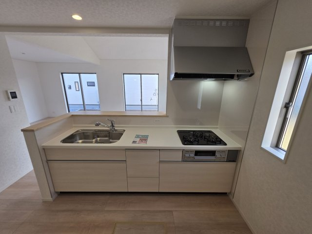 【キッチン】 | 上里町嘉美第４　 | ４号棟現地キッチン（2025年11月21日）撮影