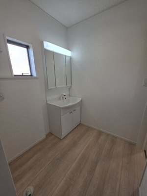 【独立洗面台】 | 上里町嘉美第４　 | ４号棟現地洗面所（2025年11月21日）撮影