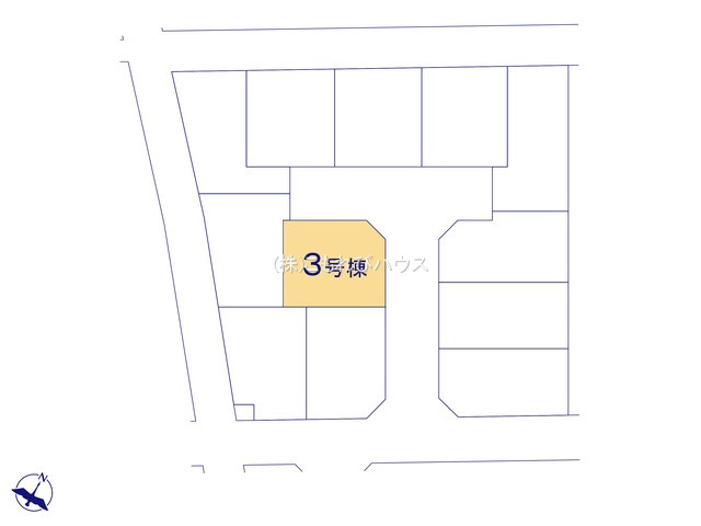 上尾市大谷本郷　9期　新築一戸建て　グラファーレ　03の区画図|全12区画・3号棟