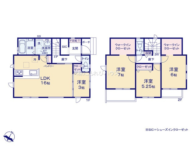 上尾市大谷本郷　9期　新築一戸建て　グラファーレ　03の区画図|全12区画・3号棟