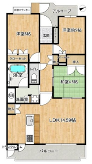 【間取り】 | ネバーランド西宮