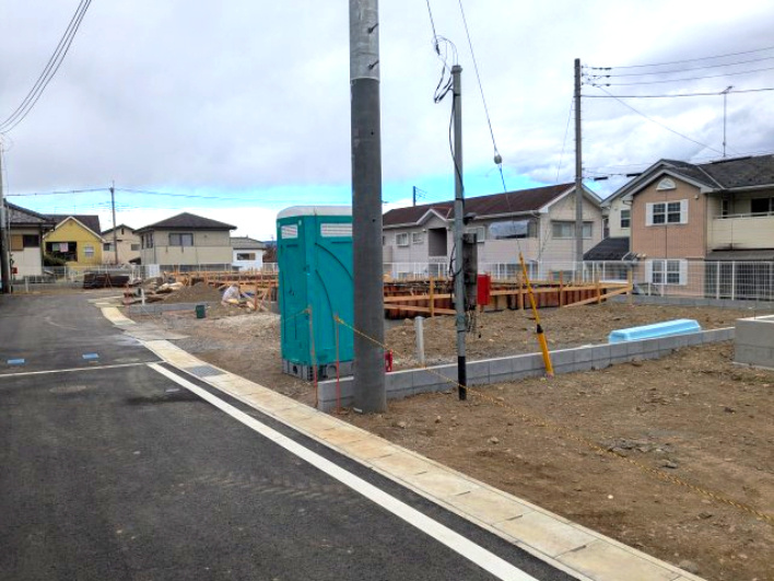 CRADLE GARDEN吉井町吉井川第3の前面道路含む現地写真