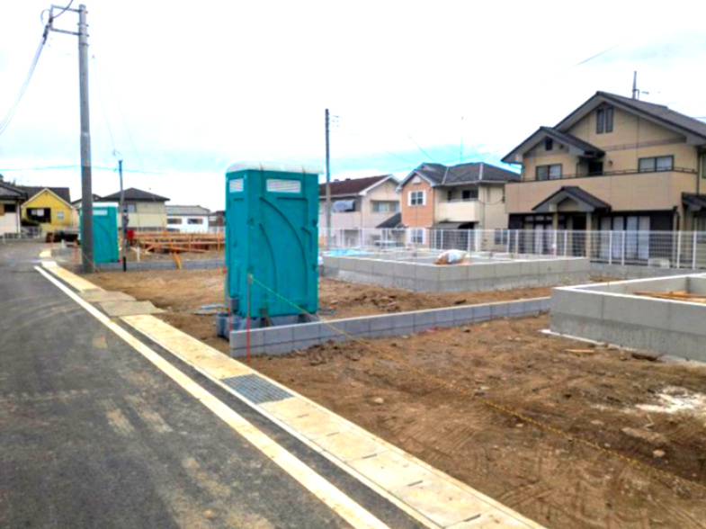 CRADLE GARDEN吉井町吉井川第3の前面道路含む現地写真