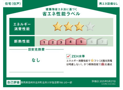 CRADLE GARDEN吉井町吉井川第3の区画図
