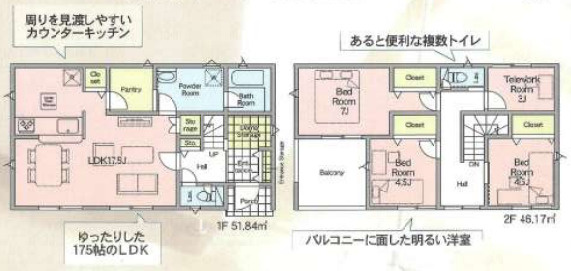 CRADLE GARDEN吉井町吉井川第3の間取り