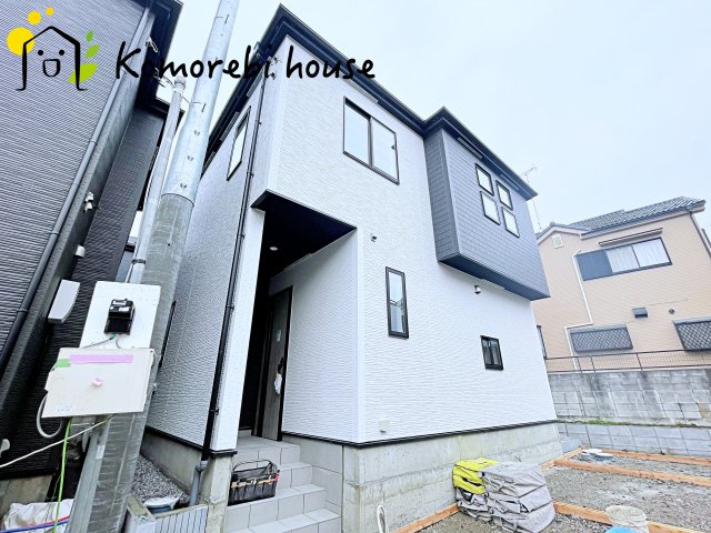 上尾市大谷本郷　9期　新築一戸建て　グラファーレ　04の外観|建物外観を気になさる方へ、見た目の良い物件です