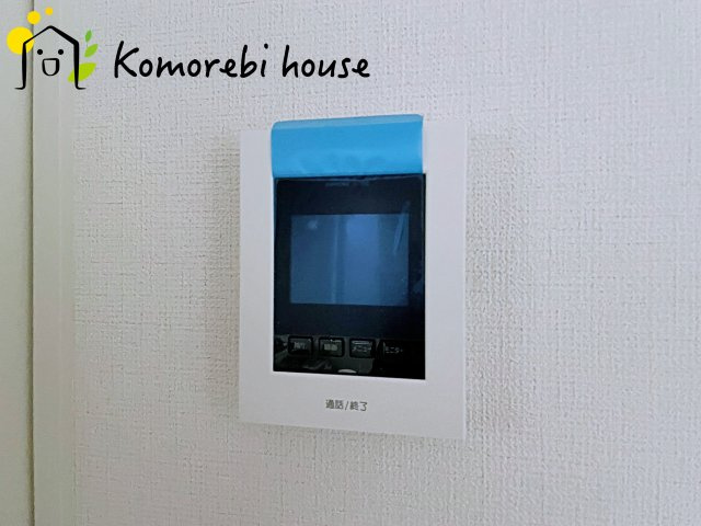 上尾市大谷本郷　9期　新築一戸建て　グラファーレ　04の防犯設備|モニター付きインターホンです