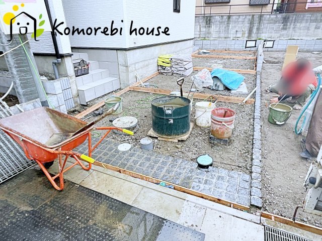 上尾市大谷本郷　9期　新築一戸建て　グラファーレ　04の駐車場|駐車場です