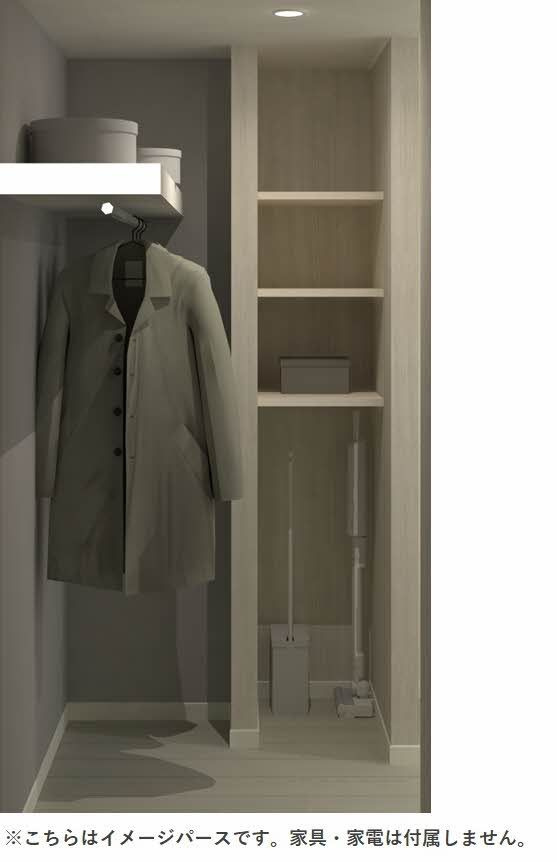 アメニティタウンＢの収納