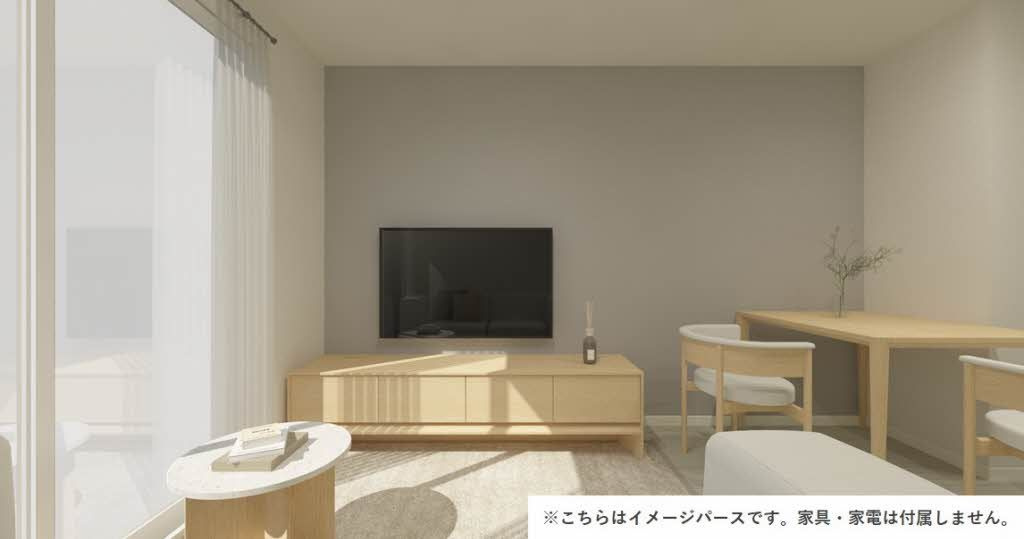 アメニティタウンＢの居間・リビング