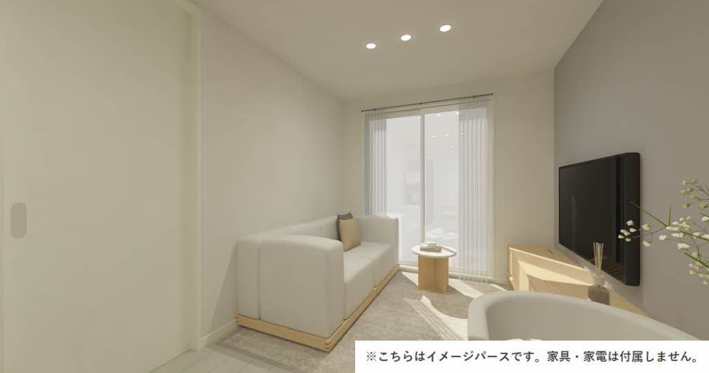 アメニティタウンＢの居間・リビング