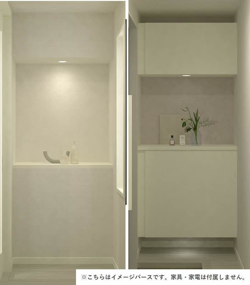 アメニティタウンＢの洗面所