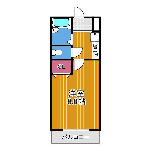 ヴィラフローレンスの間取り
