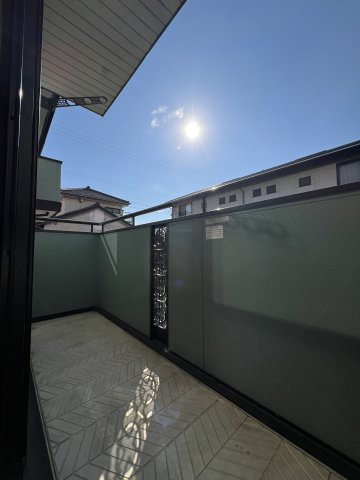 ヴィラ・メープルのバルコニー