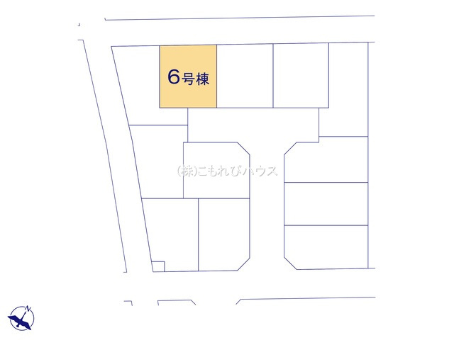 上尾市大谷本郷　9期　新築一戸建て　グラファーレ　06の区画図|全12区画・6号棟