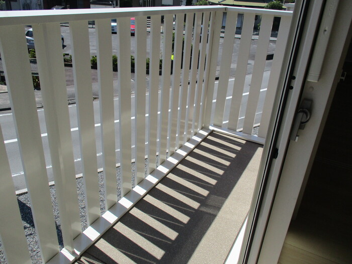 カルモ・ルーチェのバルコニー