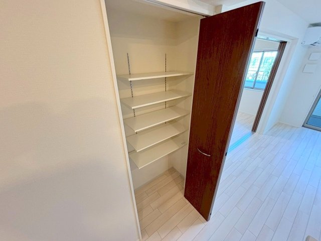 suite terrace relierの収納