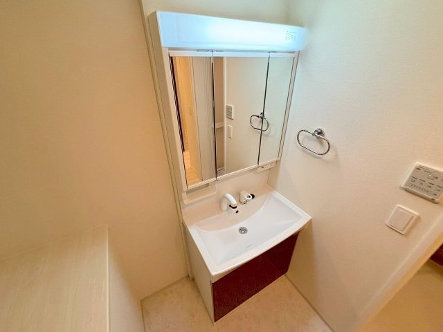 suite terrace relierの独立洗面台