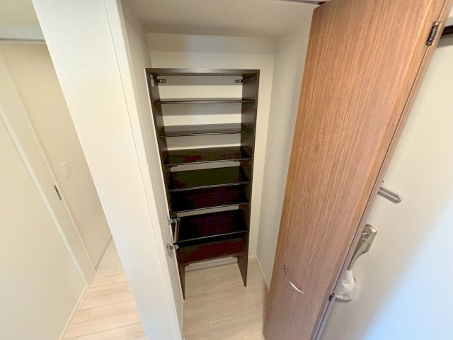 suite terrace relierの収納