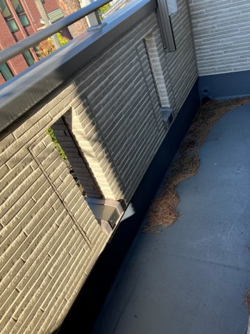 松庵戸建のバルコニー