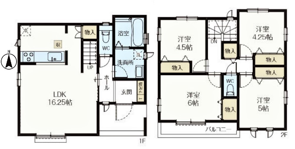 東村山恩多町37期　全6棟　B号棟