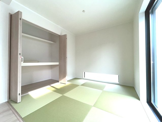 ダイマルタウン　一宮市西五城第4　全4区画分譲の和室|一室あると便利な和室は、ご来客時はもちろん、お子様のお昼寝や遊び場、寝室としてもご利用いただけます。