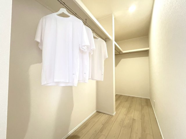 ダイマルタウン　一宮市西五城第4　全4区画分譲の収納|ウォークインクローゼット