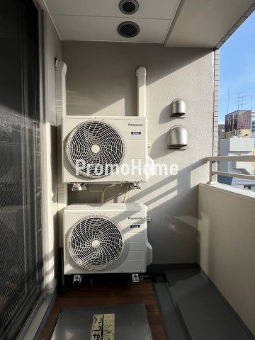 グランカーサ銀座イーストのバルコニー