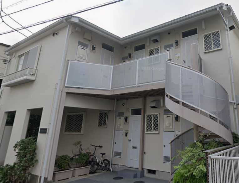 ファイブスポットナガイ　エアコン・キッチン新規交換　南西角部屋　礼金０の外観