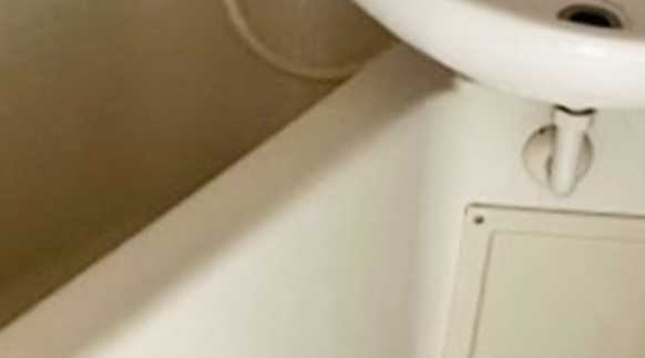 ファイブスポットナガイ　エアコン・キッチン新規交換　南西角部屋　礼金０の浴室