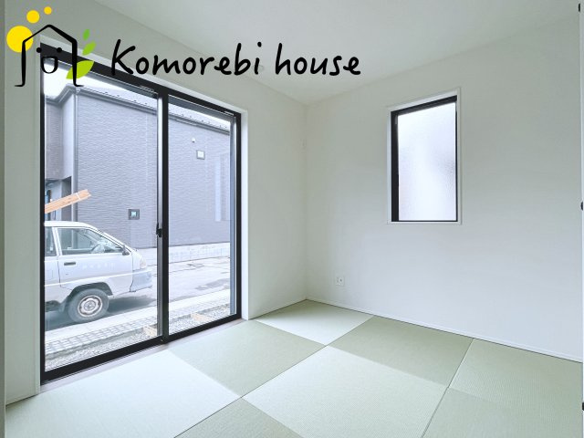 上尾市大谷本郷　9期　新築一戸建て　グラファーレ　07の和室|ゆったりとくつろげる和室です