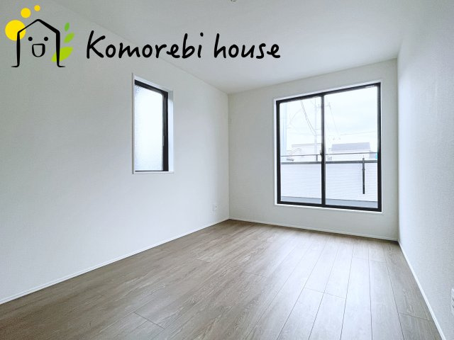 上尾市大谷本郷　9期　新築一戸建て　グラファーレ　07の寝室|使い勝手のいい寝室です