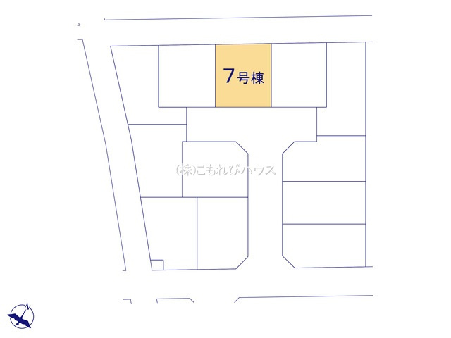 上尾市大谷本郷　9期　新築一戸建て　グラファーレ　07の区画図|全12区画・7号棟