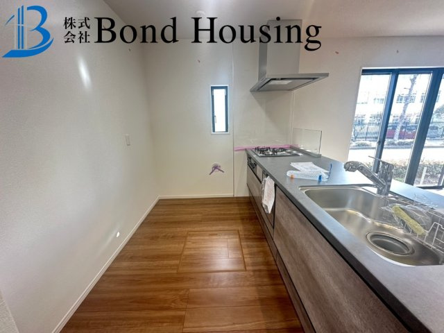 LDKは約19帖の広々とした4LDK　大久保町八木　全2棟　2号棟のキッチン