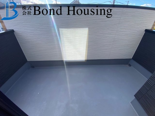 LDKは約19帖の広々とした4LDK　大久保町八木　全2棟　2号棟のバルコニー