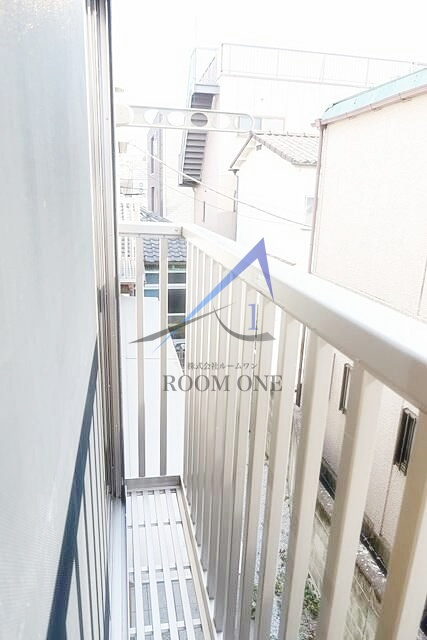 カーサ　ビアンカ　トキワダイのバルコニー|バルコニーです。