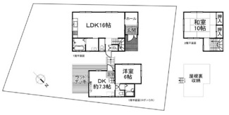 【間取り】 | 大津市北小松1605-9　中古戸建