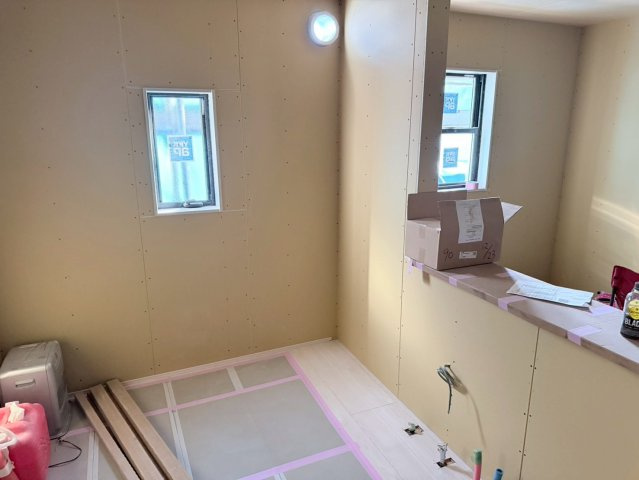 川越市旭町第2　新築一戸建て　1号棟の居間・リビング|撮影済み