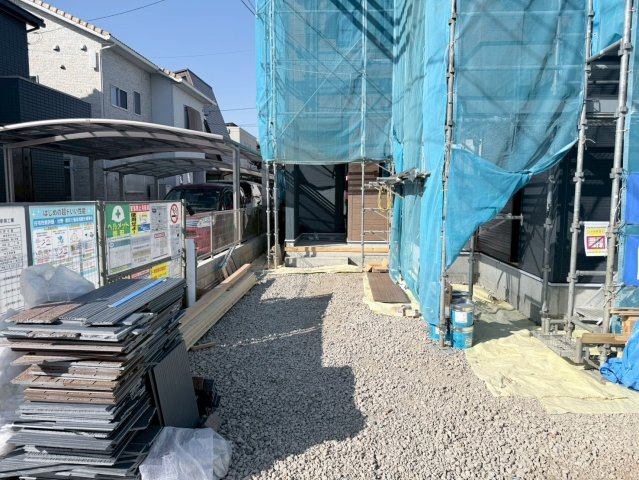 川越市旭町第2　新築一戸建て　1号棟の駐車場|撮影済み