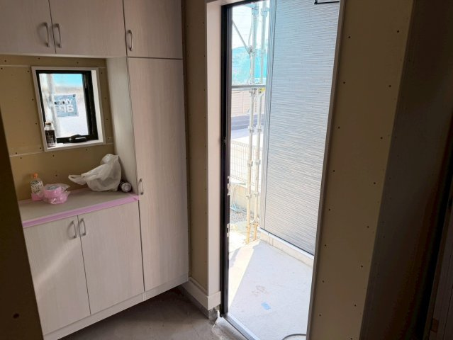 川越市旭町第2　新築一戸建て　1号棟の玄関|撮影済み