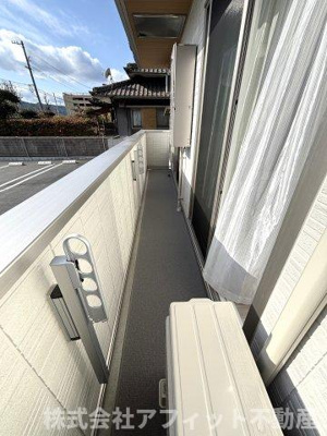 【バルコニー】 | サントピア新涯Ⅱ | 南向き