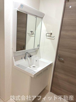 【洗面所】 | サントピア新涯Ⅱ | 洗髪洗面化粧台