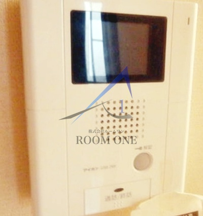 メゾンヒロのセキュリティ|モニター付きインターホンです。