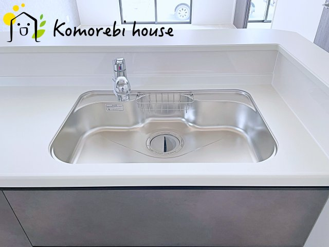 上尾市大谷本郷　9期　新築一戸建て　グラファーレ　08のキッチン|キッチンです
