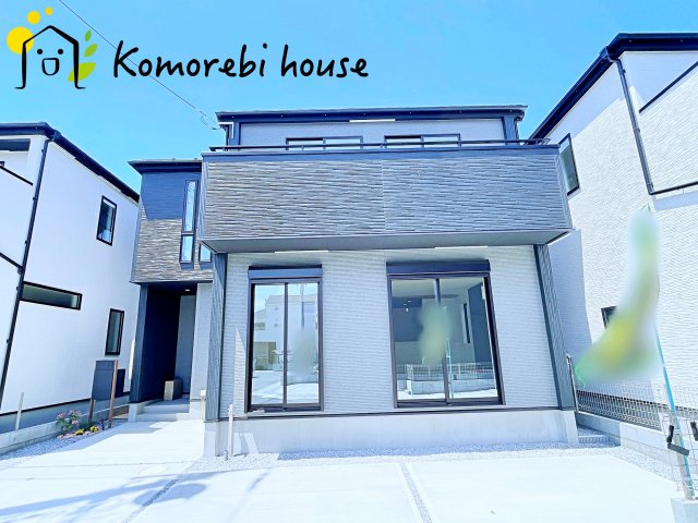 上尾市大谷本郷　9期　新築一戸建て　グラファーレ　08の外観|きれいな外観です