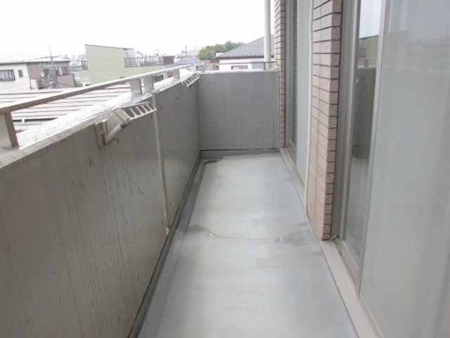 ロイヤルティアラのバルコニー