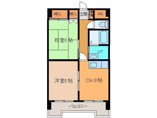 ハイム南町の間取り